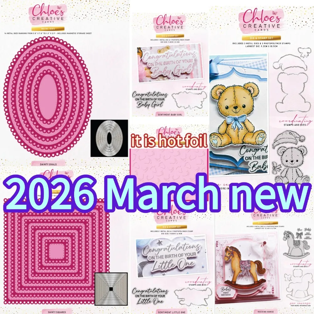 감정적 경계 스탬프 2026 새로운 다이 스크랩북 일기 장식 스텐실 엠보싱 템플..