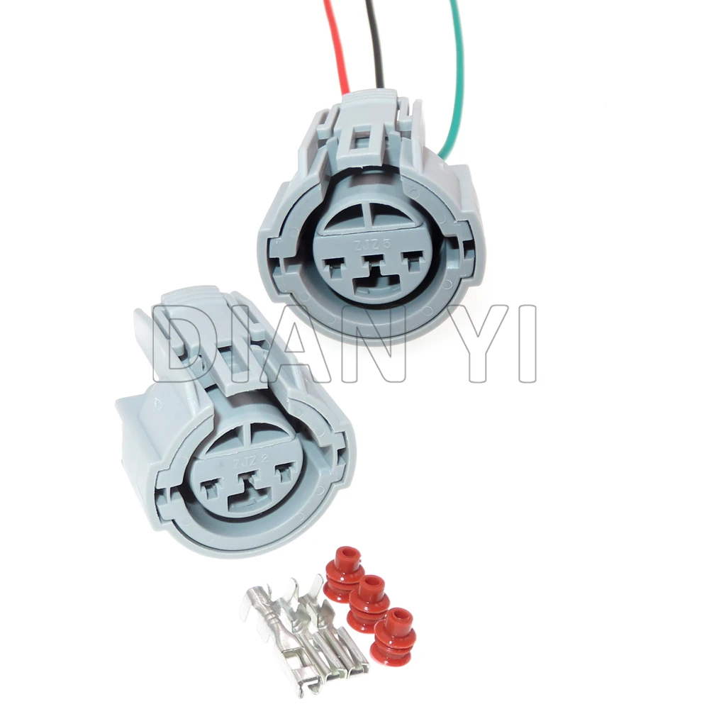 

1 Set 3 Way Starter Auto Plastic Housing Connector For Honda Fit Accord City Crider CR-V XR-V Pug Electronic Power Steering EPS