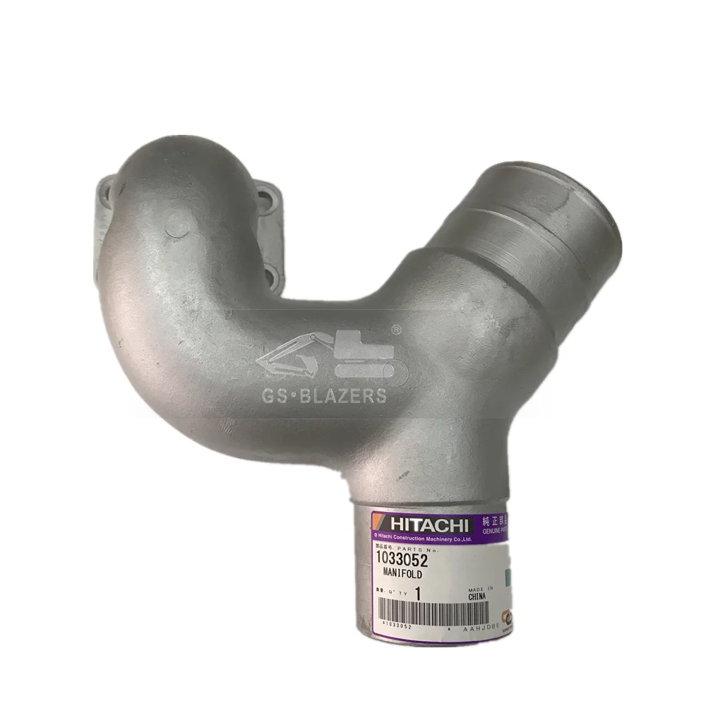 Excavator Parts 1033052 For Hitachi ZAX330-3 350 360-3G EFI Hydraulic Pump Tee Tube Aluminum Tube Plunger Pump Tubing Connector