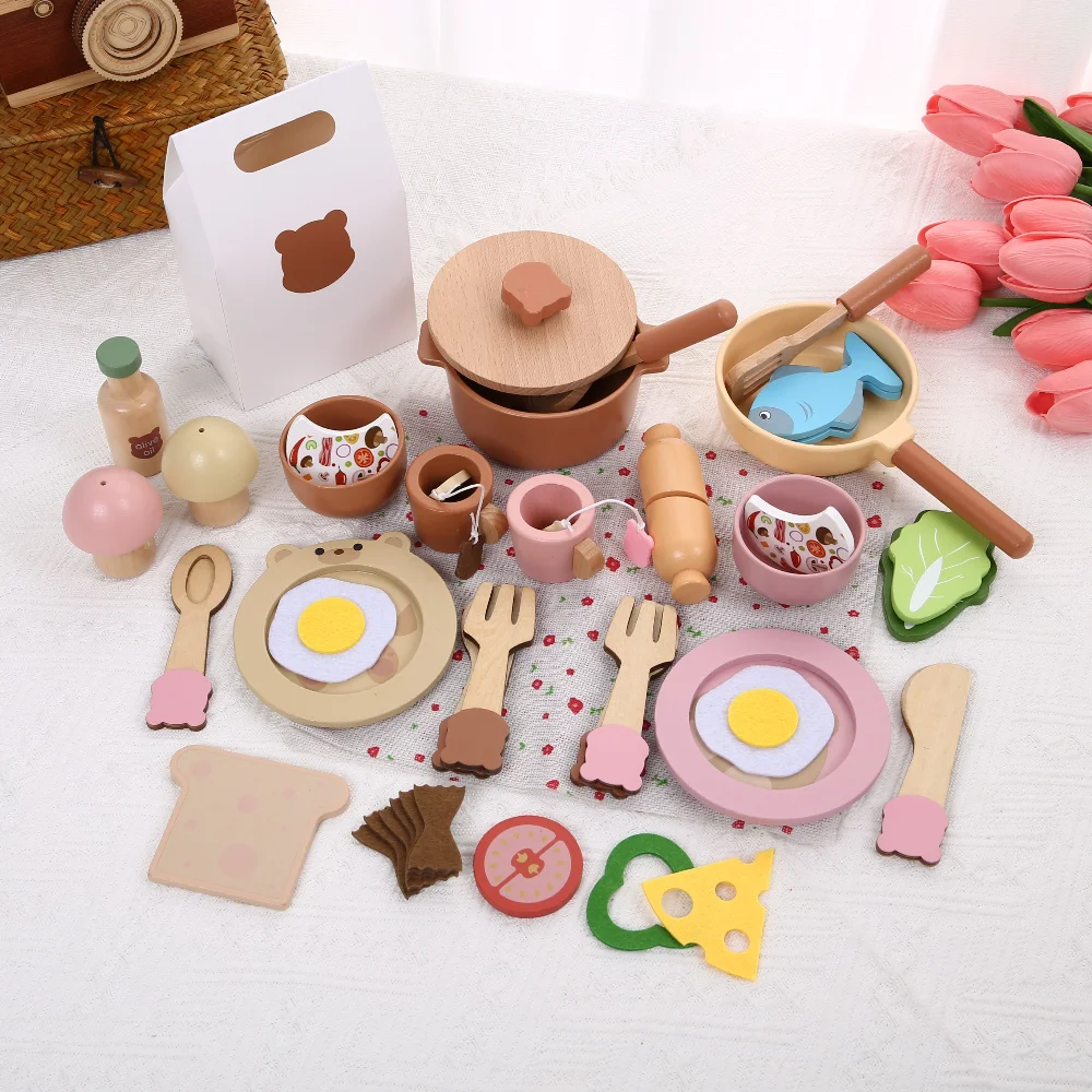 Children's Early Education Mini Cookware Toy Set