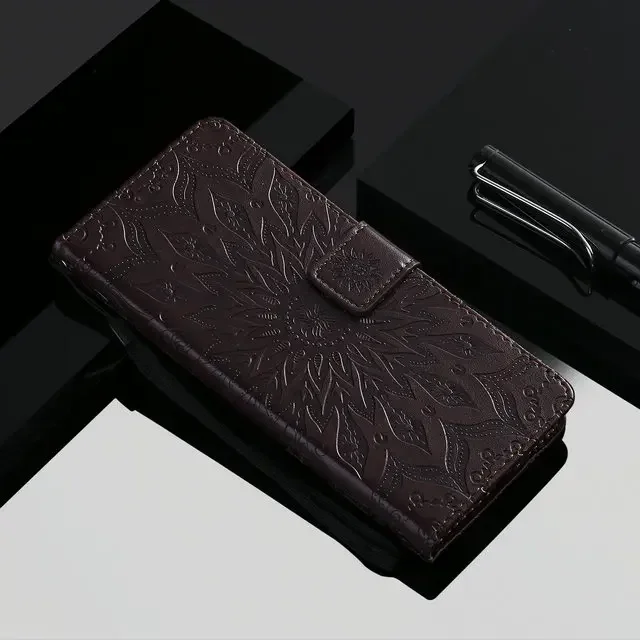 Luxury Leather Flip Wallet Phone Case Cover - Premium Edition