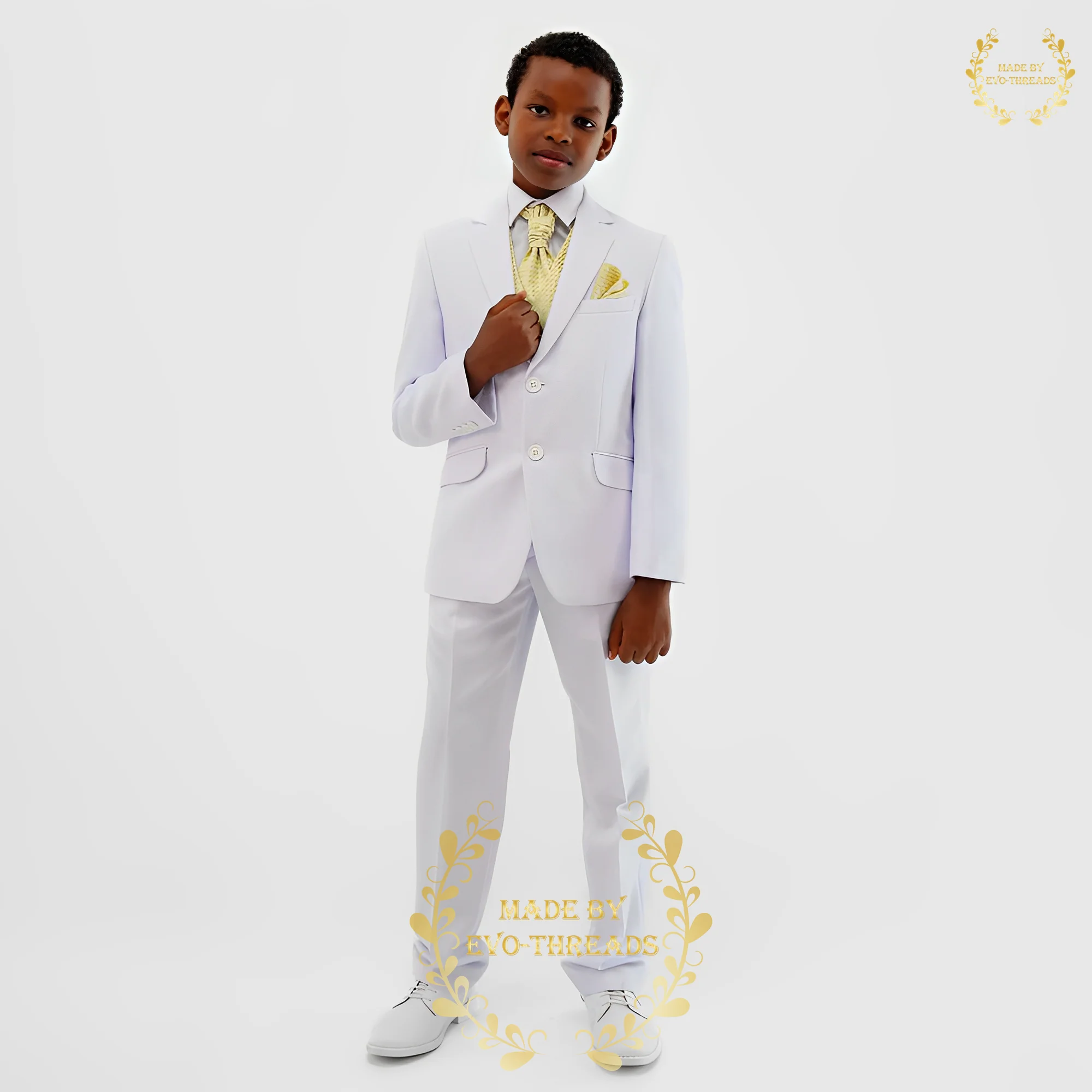 Boys Formal Suit Set Tuxedo 2-piece set Jacket pants