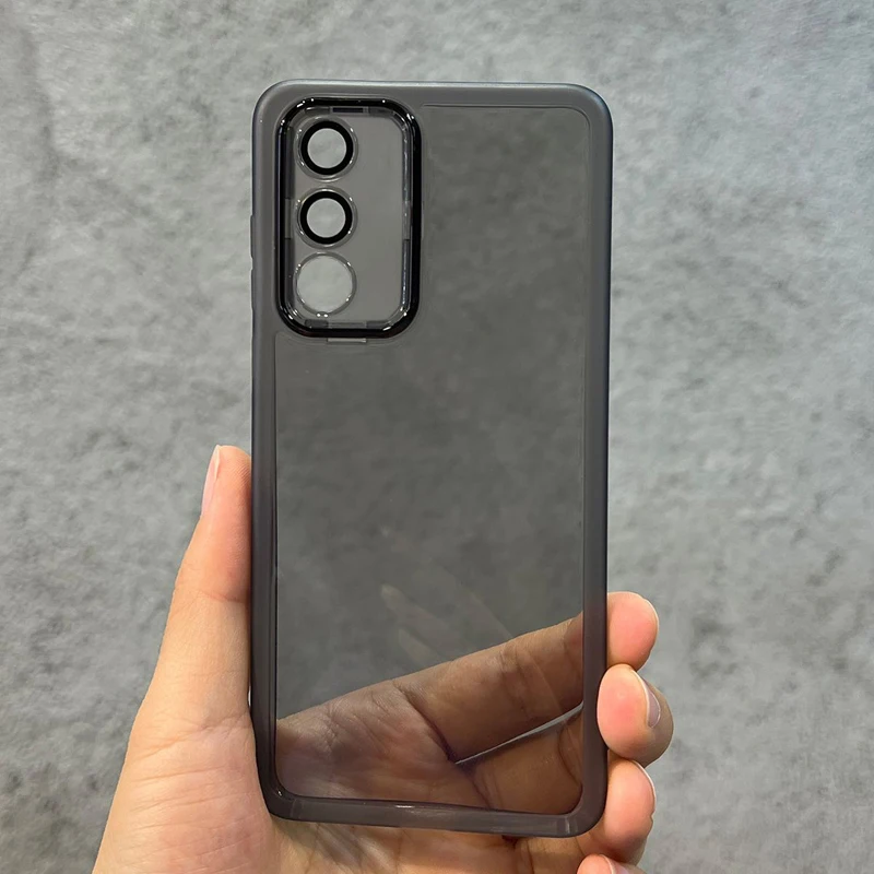 Shookproof Plating Silicone Back Cover - Enhanced Protection and Sleek Design