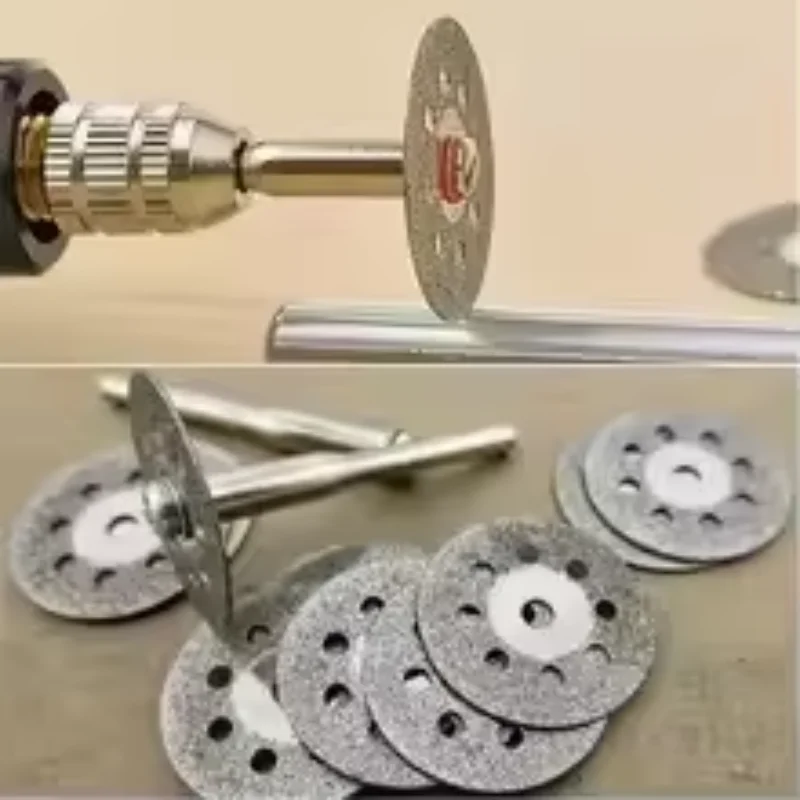 22mm 다이아몬드 커팅 디스크 3mm 연삭 휠 금속 절단용 로터리 툴 전동 그라인더 부품