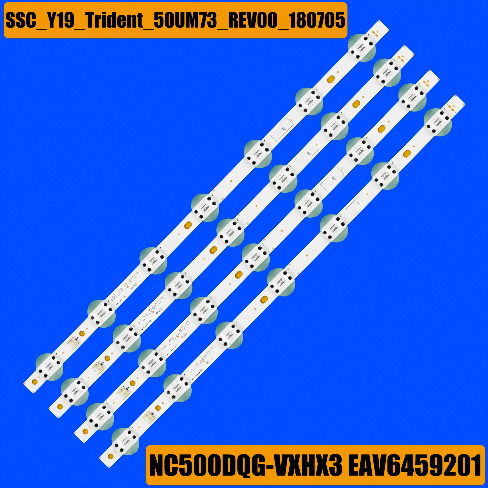 Светодиодная подсветка для 50UM7600PLB 50UM7500PSB 50UM7360PSA 50UM7510PSB 50UM7500PLA 50UM7300AUE 50UM7450PLA SSC_Y19_Trident_50UM73