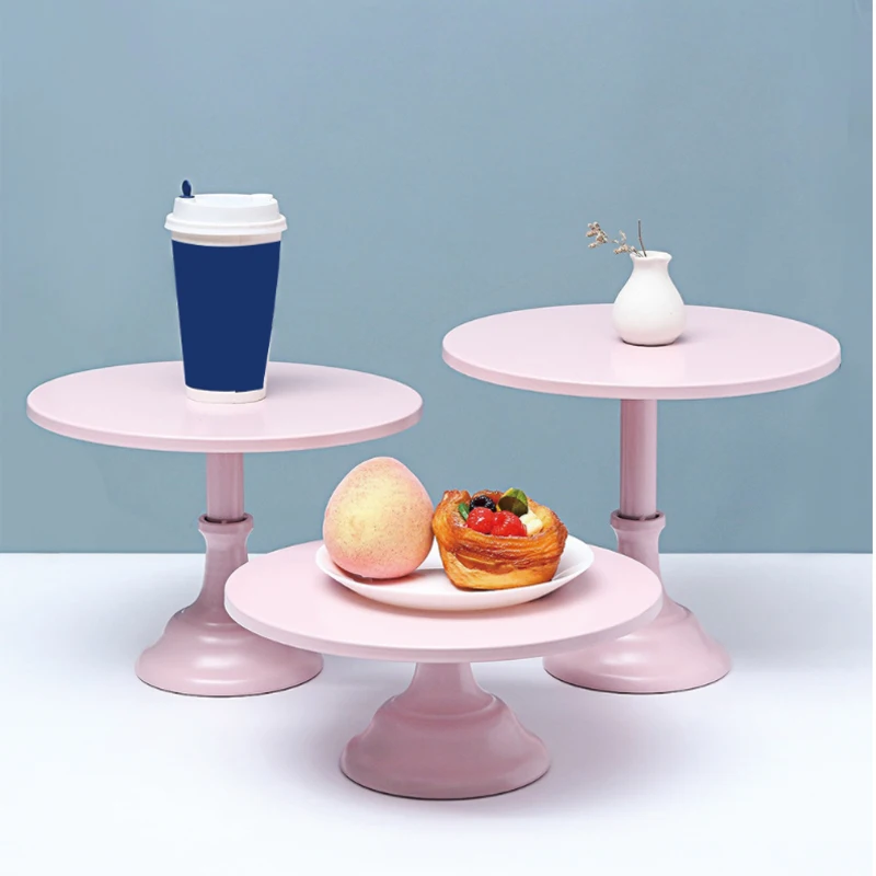 Description Picture 6 of itemCake Stand Home Party Dessert Table Display Rack Dessert Cake Tray Cold Meal Tea Break Table Afternoon Tea Center Rack Metal