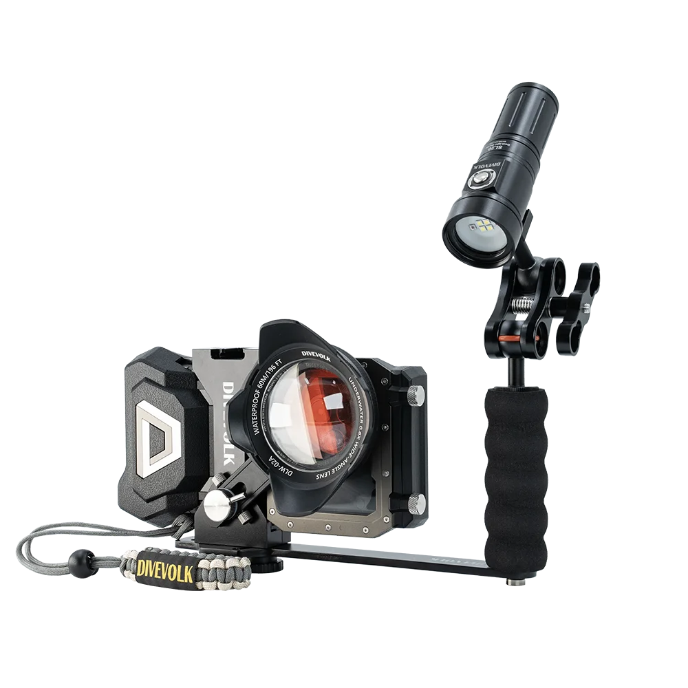 Divevolk Seatouch 4 Max Creator Kit Per Iphone E Smartphone Android