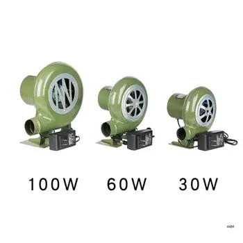 휴대용 경량 전기 BBQ 송풍기, 야외 요리, 캠핑 하이킹, 피크닉 도구, 속도 제어, DC12V