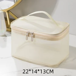 Universal Travel Mesh Wash Bag and Makeup Organizer for Skincare and Toiletries (Single layer  bag)