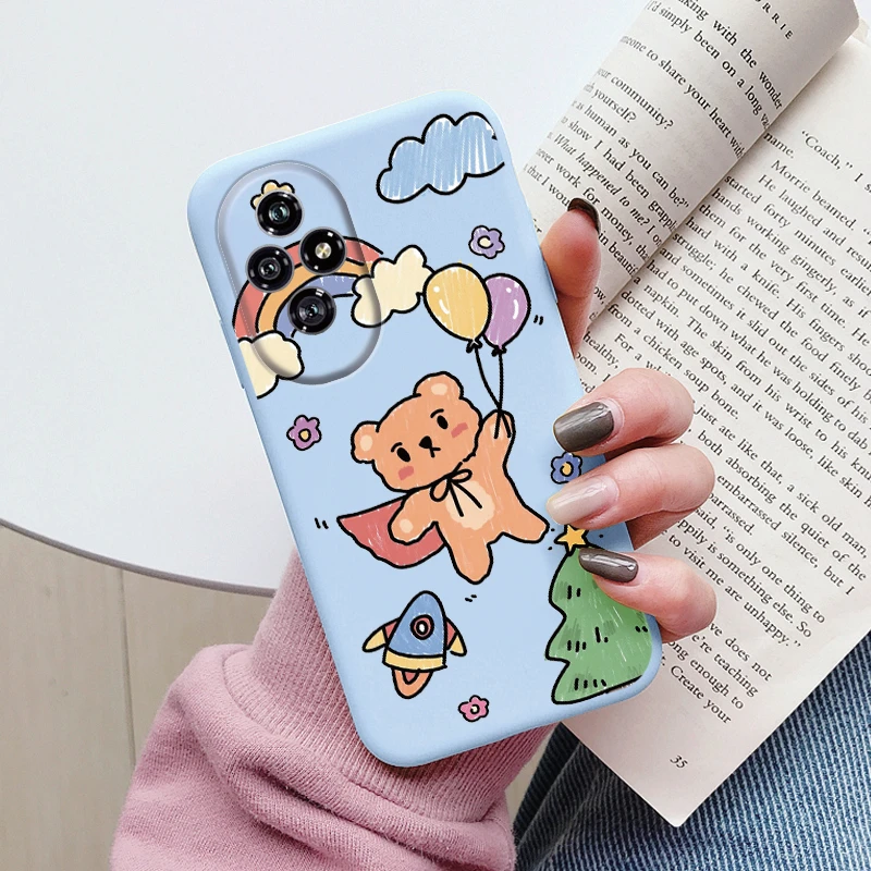 Beautiful Floral Heart and Leopard Print Soft Silicone Matte Protective Case