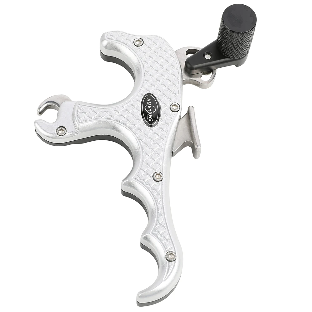 Disparador De Arco Compuesto THREE ARCHERS - Correa Ajustable, Pinza De Freno, Para Tiro Con Arco