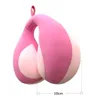 Children Neck Pillow Contrast Color Splicing Travel Sleeping U-shaped Pillows Comfortable Baby's Car Safety Seat Pillow 5