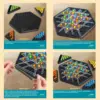 Chain Triangle Chess Game Educational Board Game For Boys & Girls Ages 8-12 | Perfect For Family Game Nights, Parties & Gifts 4