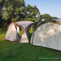 5-8 Outdoor Folding Tent Instant Pop Up Tent Portable Automatic Waterproof Camping Tent With Canopy For Hiking Picnic Family 4