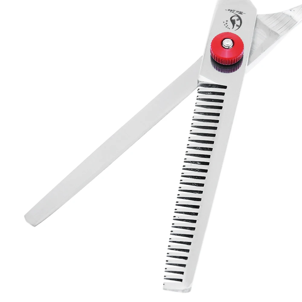 메이샤 6인치 전문가용 헤어 가위 헤어 커팅 및 숱가위 일본 440C 미용 가위 이발소 도구 A0040A