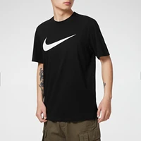 Hauts à manches courtes Nike pour hommes pour l'entraînement physique, vêtements de sport respirants et confortables, t-shirt classique à manches courtes avec grand logo 3