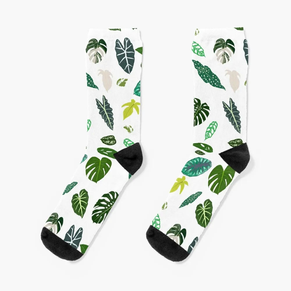 Plant Matter Socks happy with print tennis Socks Men Women's