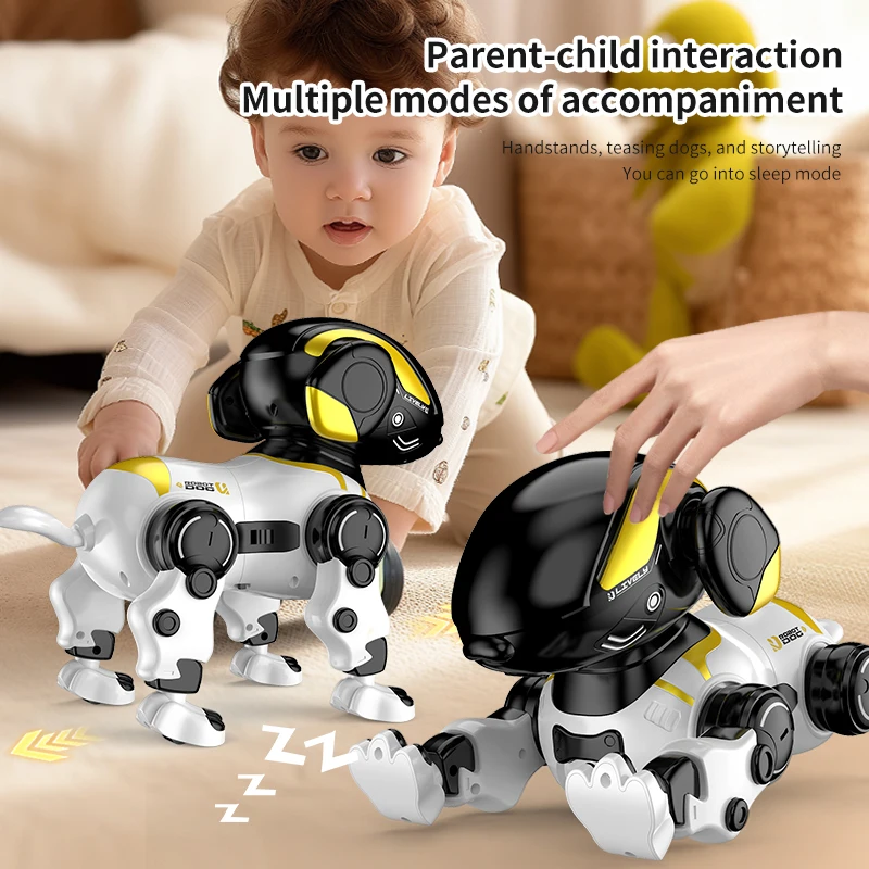 Interactive Robot Dog Toy with Voice and Dancing