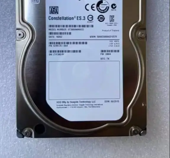 For ST3000NM0033 3TB SATA 7 2K 3 5 inch 128M hard drive