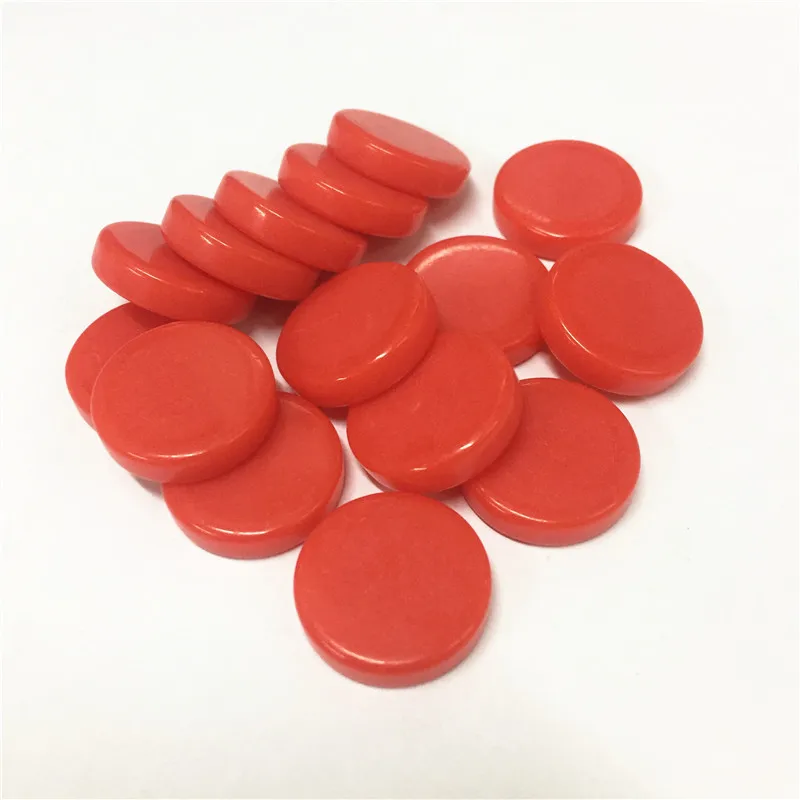 Chess Pieces And Board Chess Pieces Game Replacement Pieces 15Pcs/set 20mm新西洋双陆棋棋子骰子配件