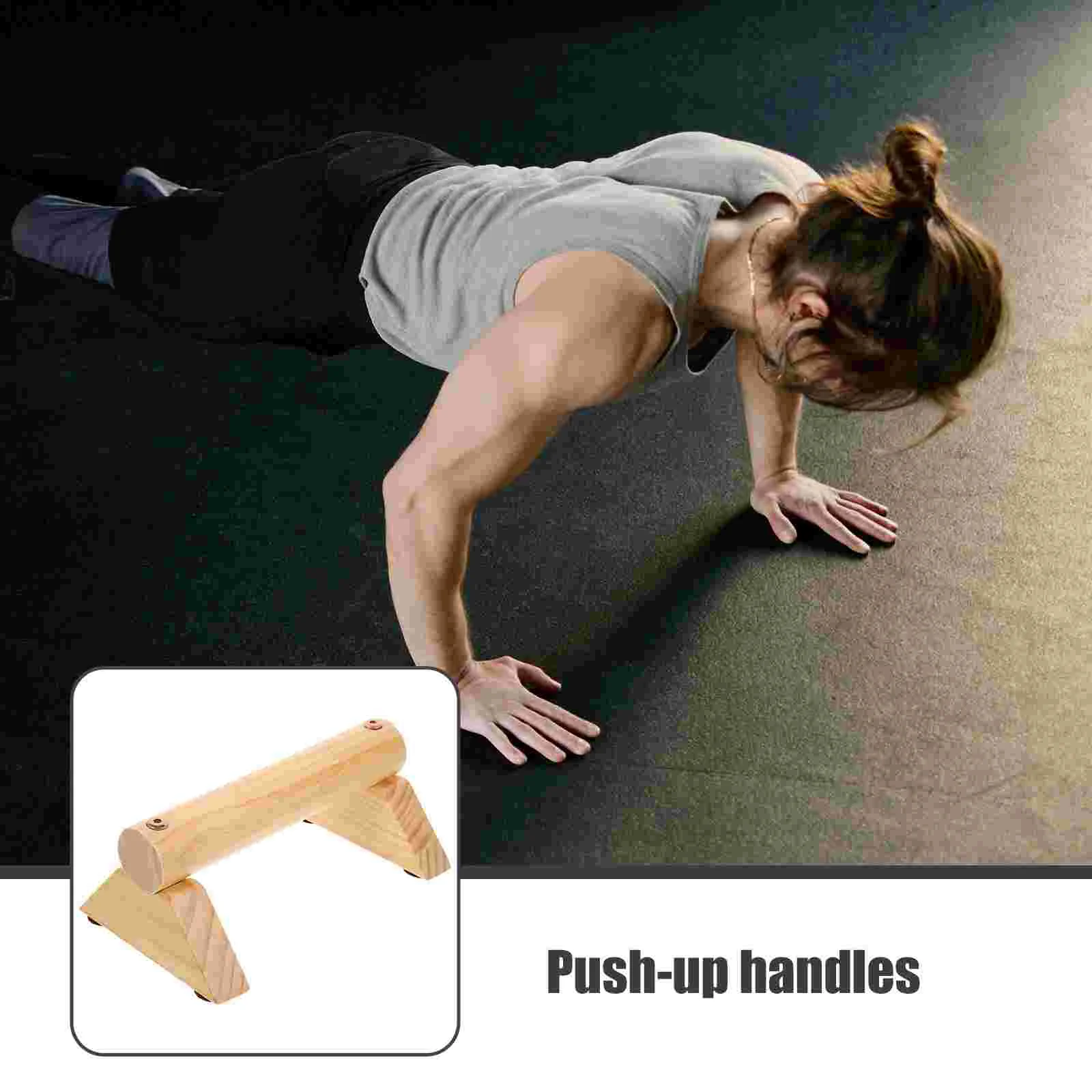 Pushup Rod Trainer Gym Equipment for Home Workout Arm Abdominal Exercise Machine Handle