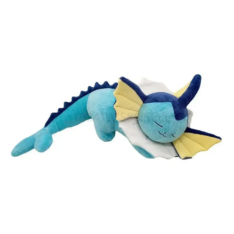 50cm Pokemon durmiendo Vaporeon muñeco de peluche Eevee Evolution