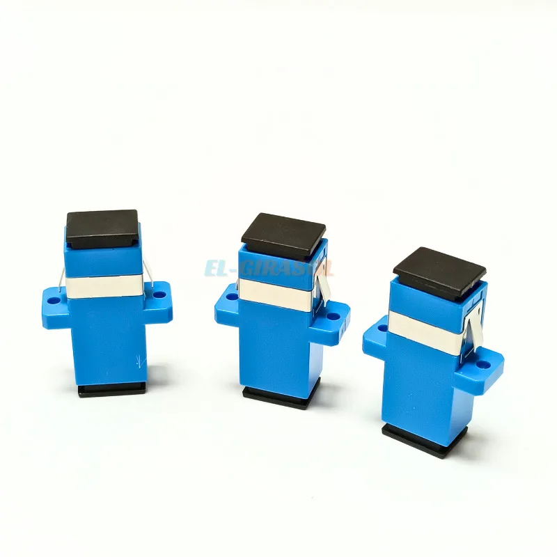 SC UPC/ APC Simplex Single-mode Fiber Optic Adapter SC fibra optica Flange UPC Fiber Coupler conector de fibra optica ftth fiber optic adapter