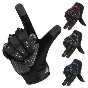 Motorcycle Gloves for Men Women Full Finger Touchscreen Motorbike Gloves for BMX ATV MTB Riding Road Racing Motocross Gloves 1