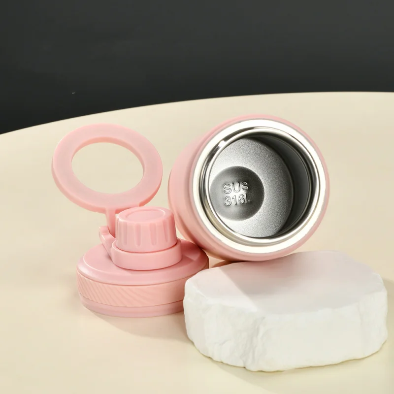 350ml MagSafe 316L Stainless Steel Sports Water Bottle Magnetic Thermos Flask Personalized Gift view 3