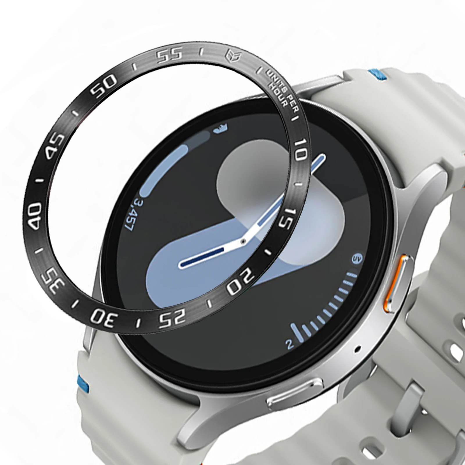 Enhanced Metal Protective Bezel Ring and Case Cover