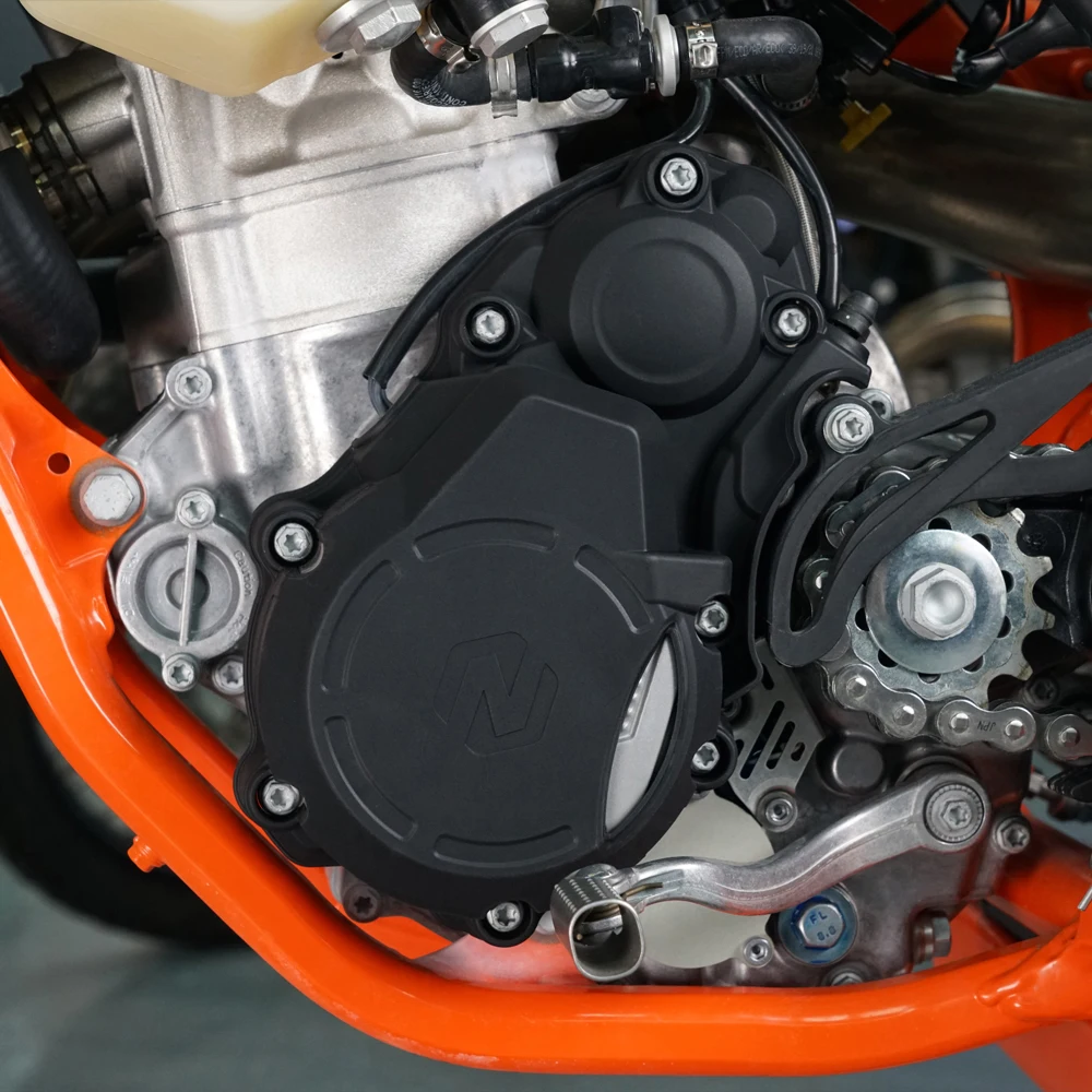 Für KTM EXC-F 350 250 2017-2023 XCF-W 350 2020-2022 FREERIDE 4T 250 F Motorrad Kurbelgehäuse schutz Schutz Zündung Kupplung Abdeckung – Detail 7