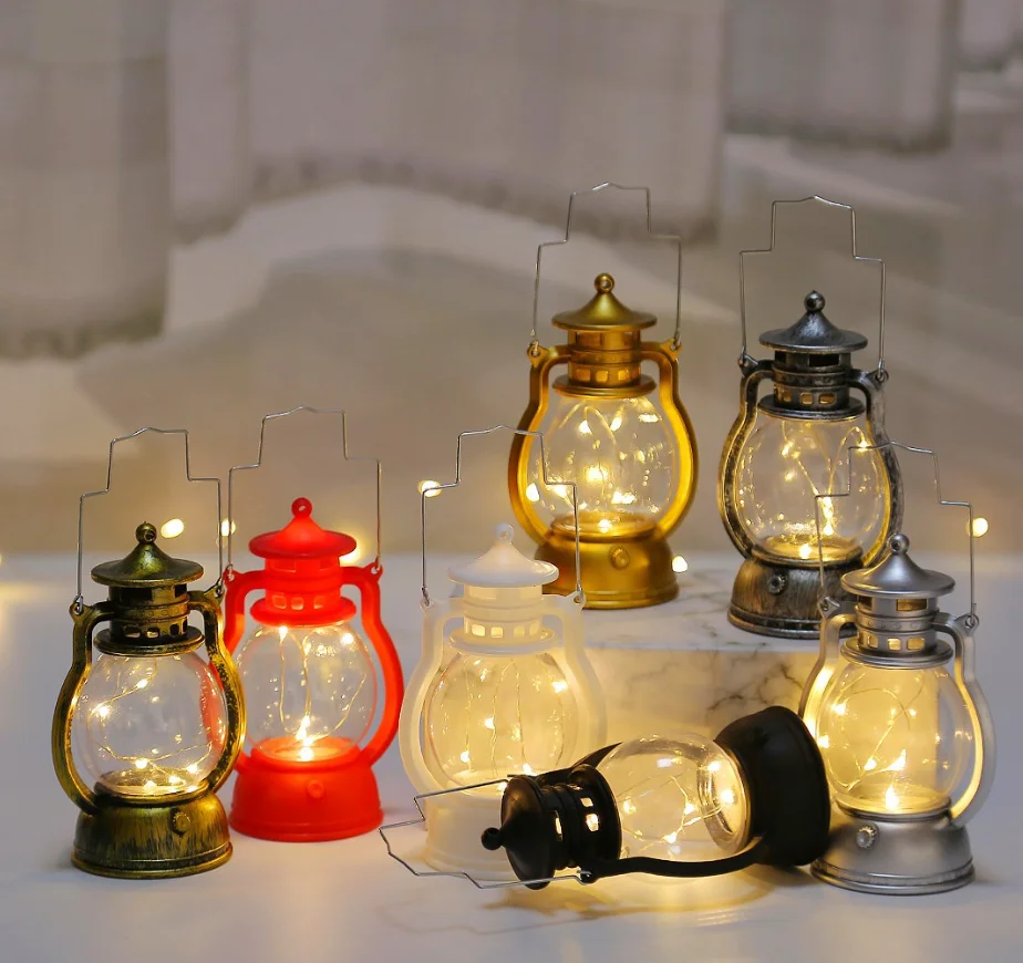 

20pcs Decorative Lanterns Vintage LED Kerosene Hang Lanterns for Christmas Halloween Party Decorations Garden Patio Yard Decor