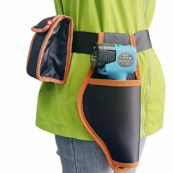 Garden Portable Tool Waist Bag Garden Scissors Electric Pruning Shears Garden Electric Scissors Carry Waist Belt Battery Pack