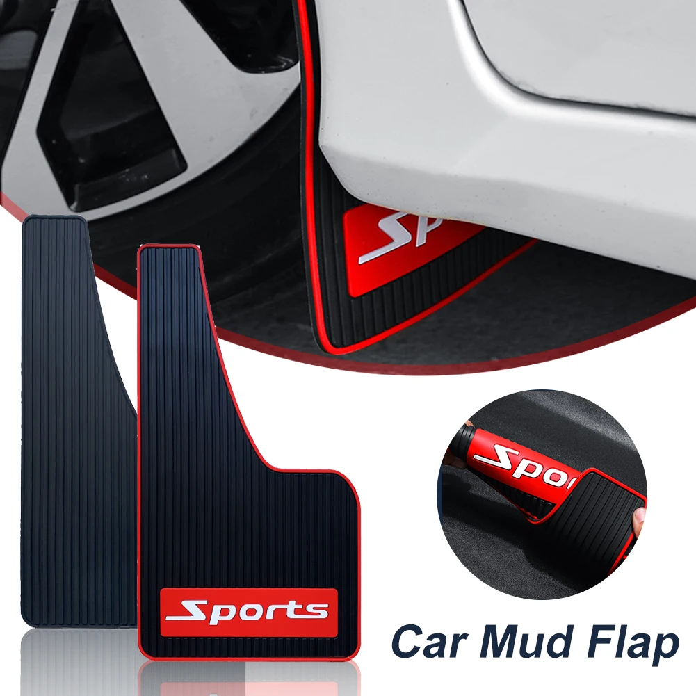 

Universal Black Racing Mud Flaps Splash Guards Mudguards For Peugeot FIAT Citroen VW AUDI Ford Renault Car Van Pickup Wholesale