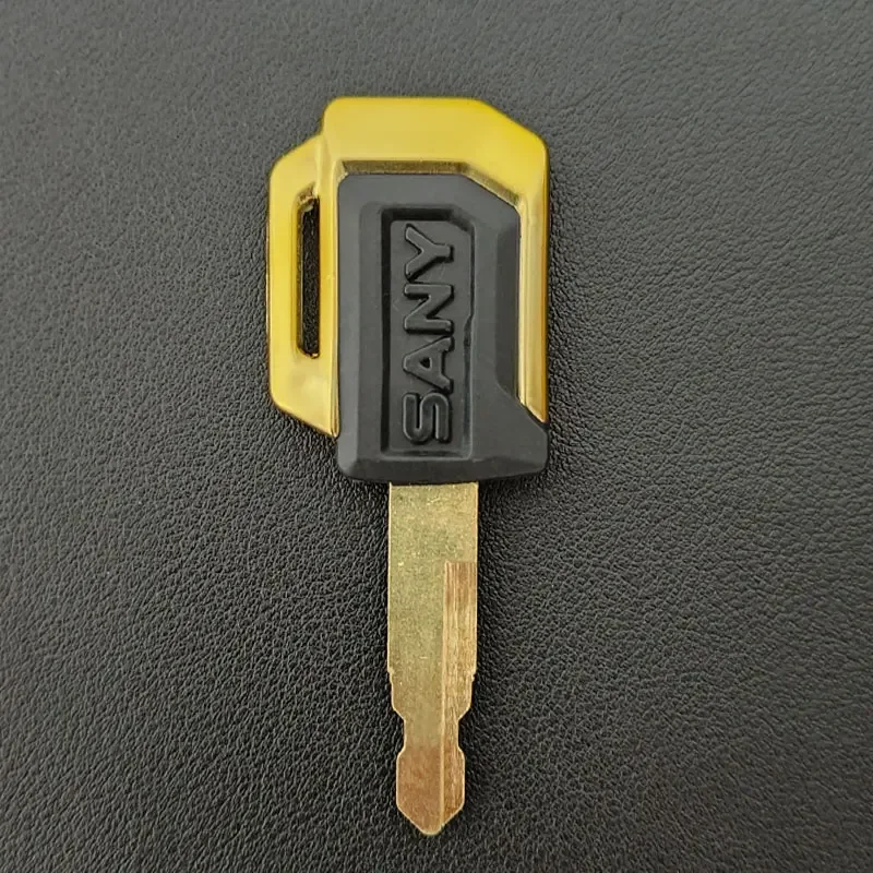 Ignition Start Key 1PC Ignition Start Key For SANY Excavator SY16/35/55C/60/65/75/135/155/215/235/285/365