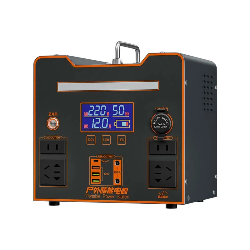 

1000W solar outdoor power supply camping food truck explorer phone Portable power bank power station high capacity