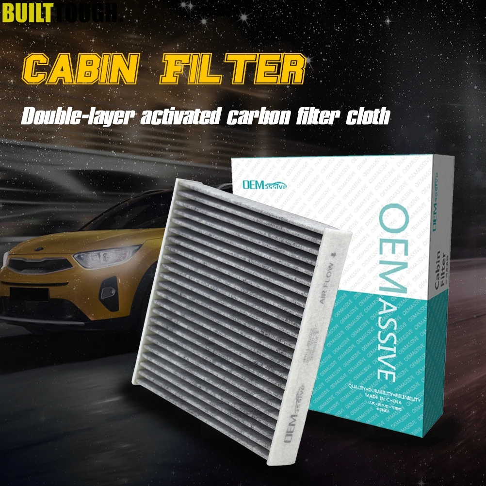 Car Pollen Cabin Air Conditioning Filter Activated Carbon air filter For Honda City Civic X CR-Z Fit 3 4 HR-V Insight 2011 2012 2013 2014