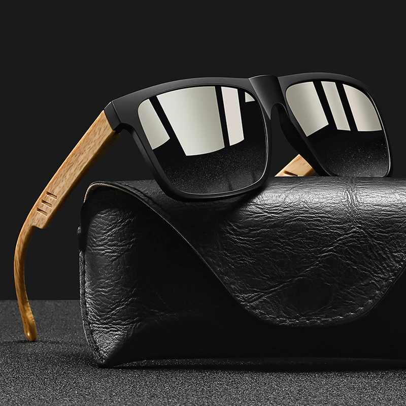 Vintage Square Frame Sunglasses Men Women Fishing Driving Man Brand Designer...