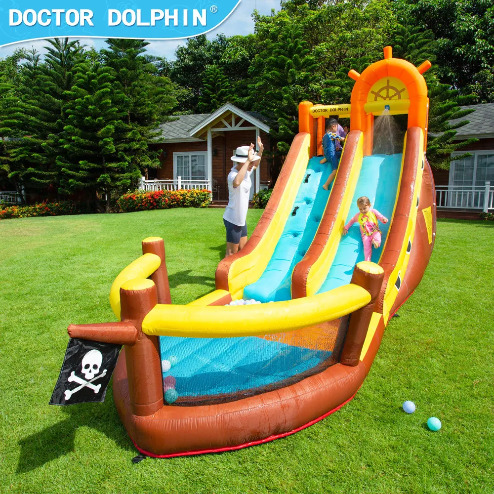 

Inflatable Castle Children's Water Spray Trampoline Family Large Outdoor Indoor Trampoline Slide Combination Free Shipping