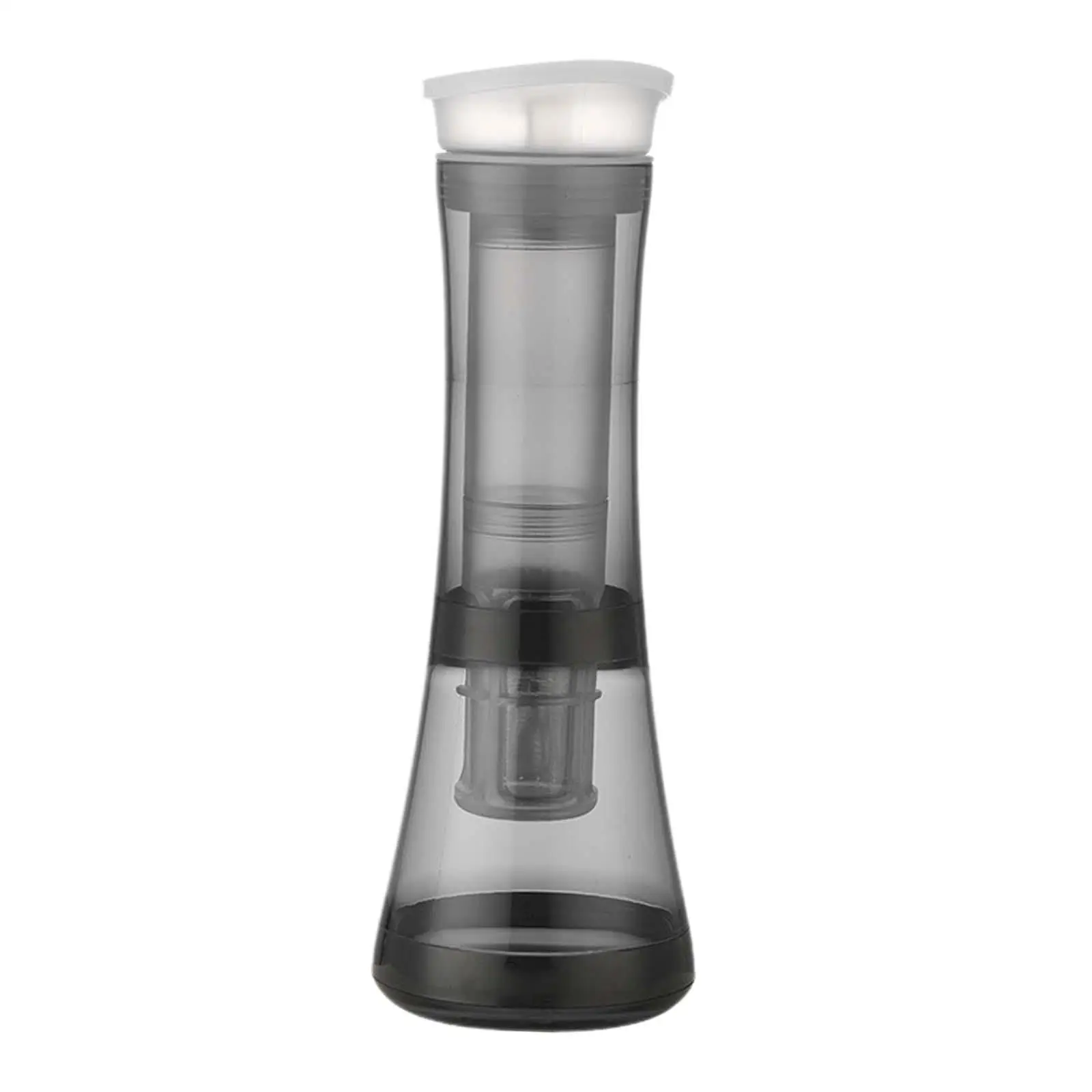 Cold Brew Coffee Maker 1L Reusable Cold Brew Dispenser Iced Coffee Maker Airtight Lid with Stainless Steel Filter Ice Tea Maker