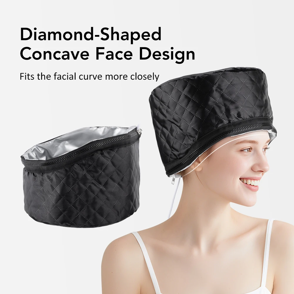 Electric Thermal Hair Steaming Cap for Salon Hair Care