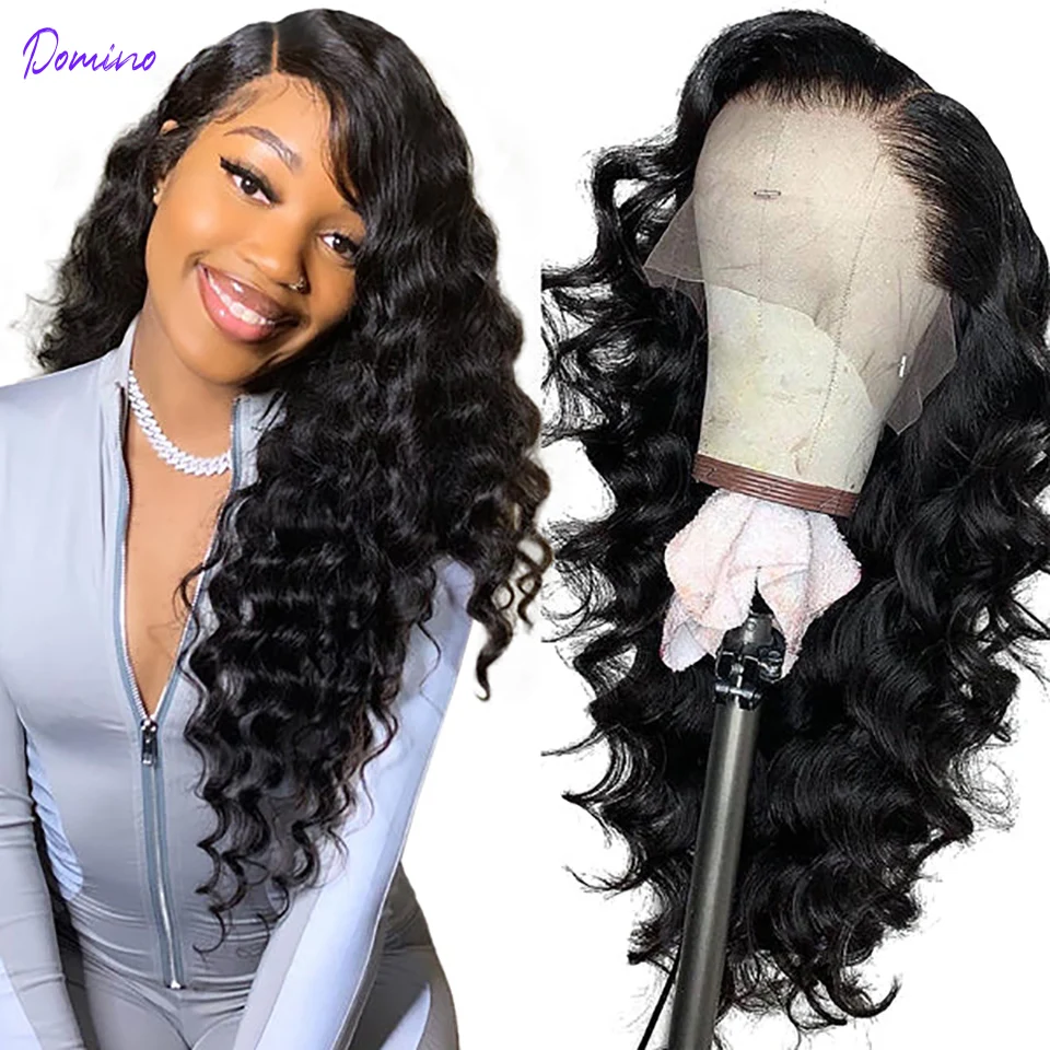 

Loose Deep Lace Front Wig 13x4 Lace Frontal Wigs Human Hair For Women Brazilian Lace Clsore Wig Remy Curly Guleless Wig Hair