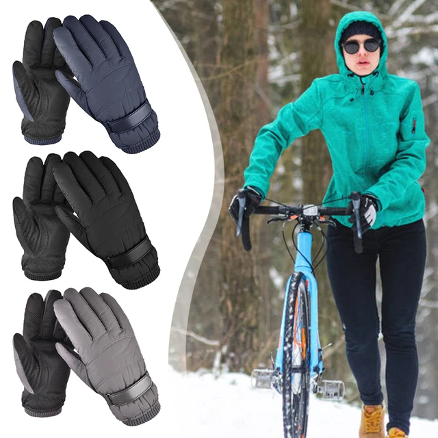 Femmes Hiver Chaud Gants En Plein Air Épaissie Coupe-Vent et Résistant Au  Froid Écran Tactile Gants de Sport Cyclisme - AliExpress