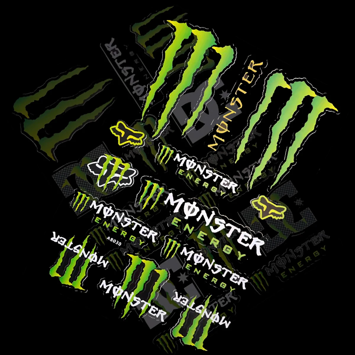 Monster Energy Vinyl Sticker Window Bike Aufkleber Motorcycle