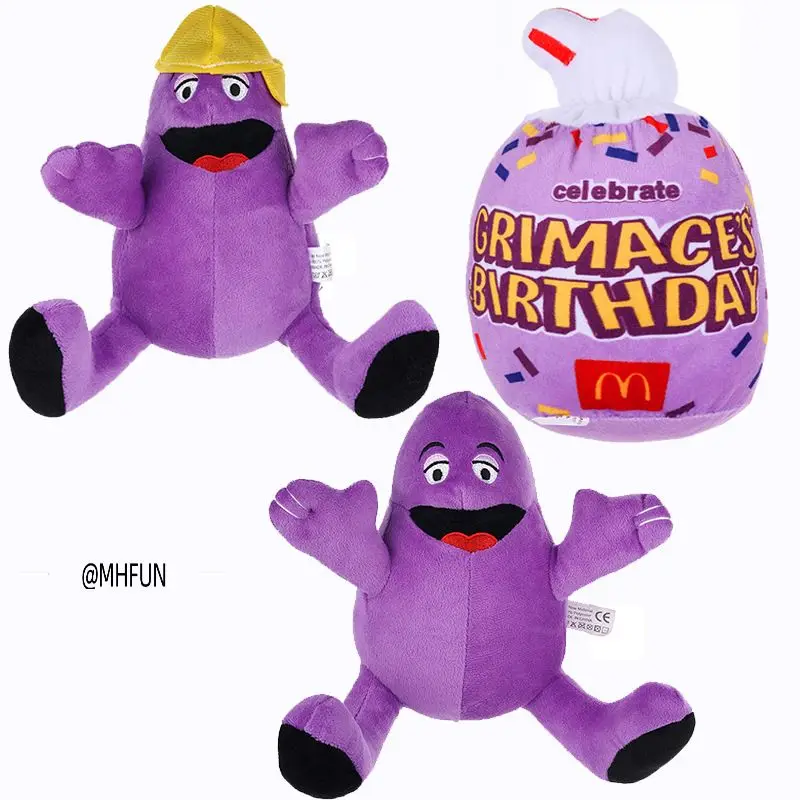 

Grimace Shakemilk Celebrate Birthday Plush Toy