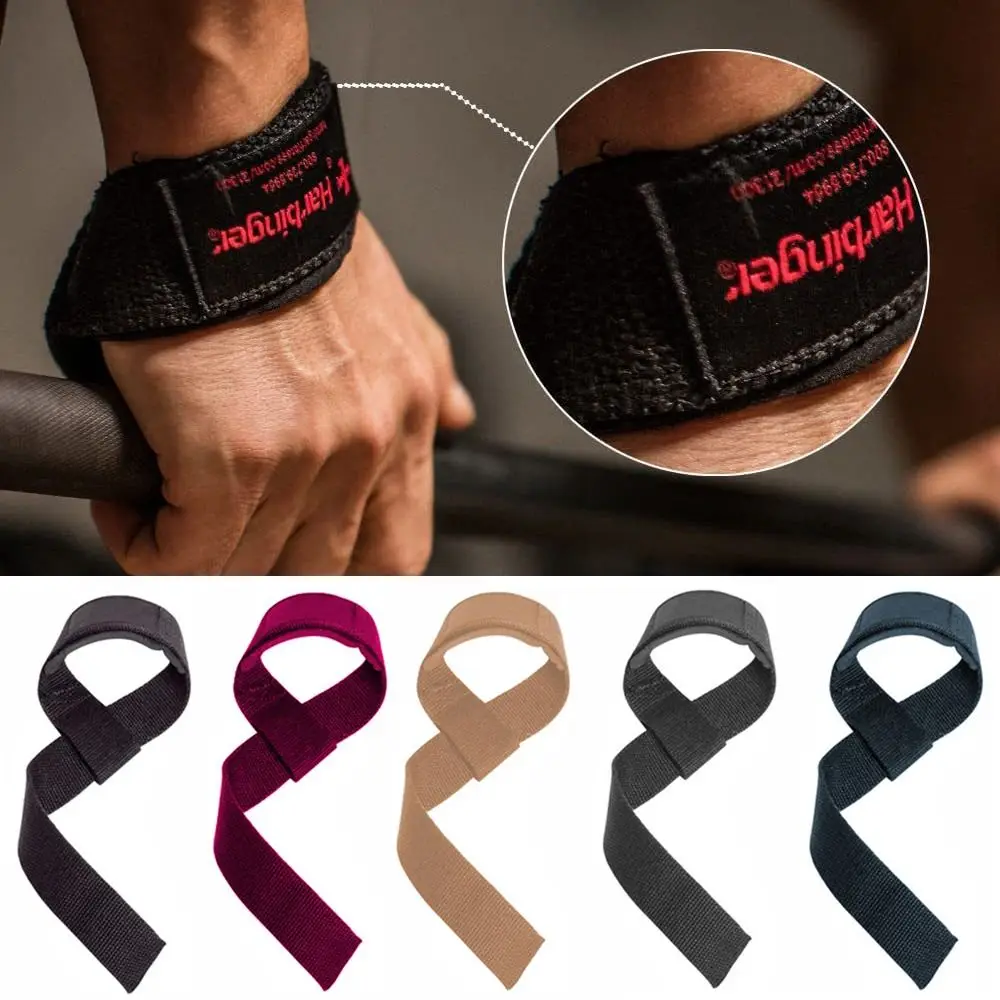 

1Pc 3.8*63cm Weightlifting Hand Belt Anti-Slip Sport Fitness Wrist Wraps Straps Gym Support Lifting Grip Belt Bodybuilding Color