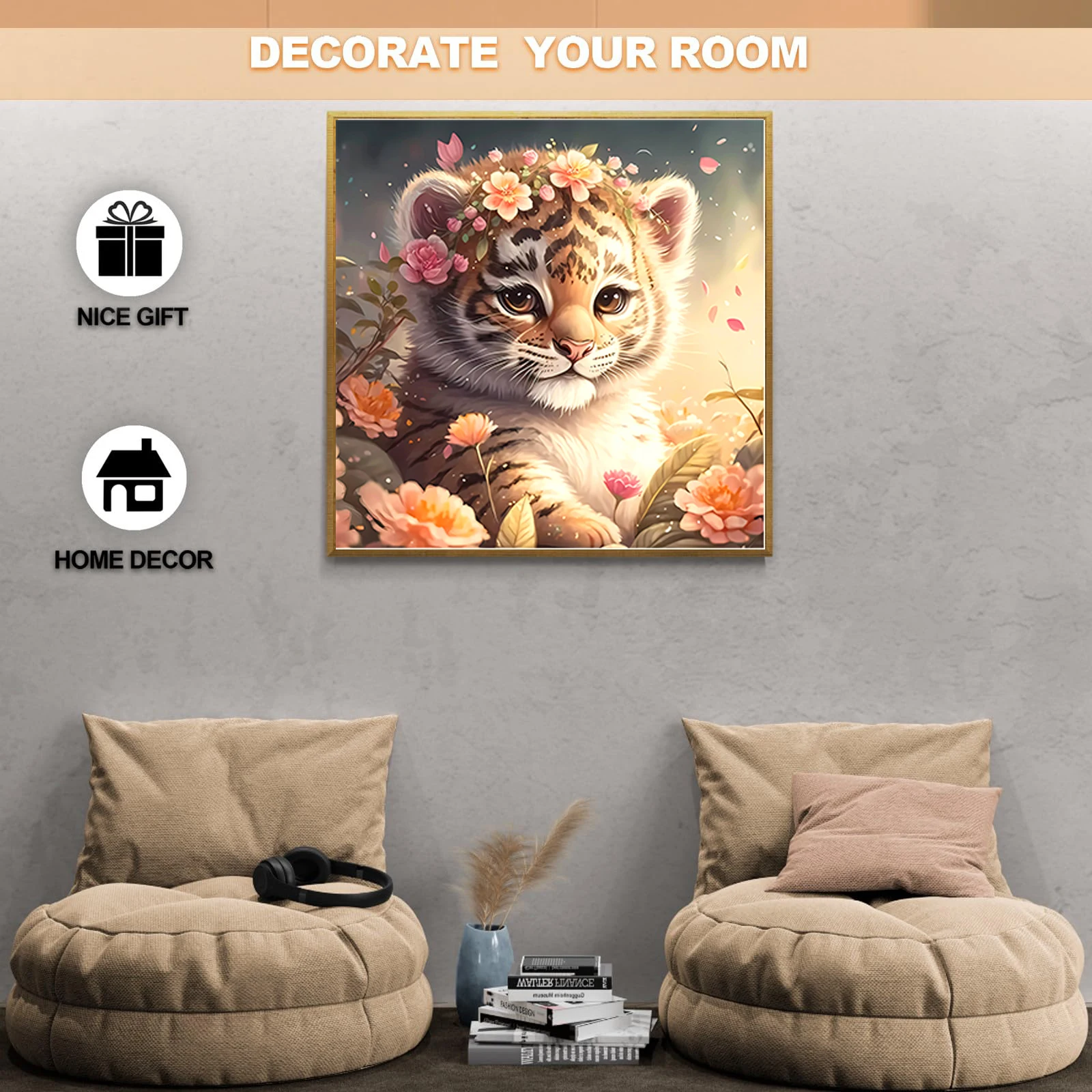Tiger Shaped Wooden Jigsaw Puzzle For Adults – 101 Pieces, 5mm Thick, With Wood Box, 19.9x22.1 Cm - View #9