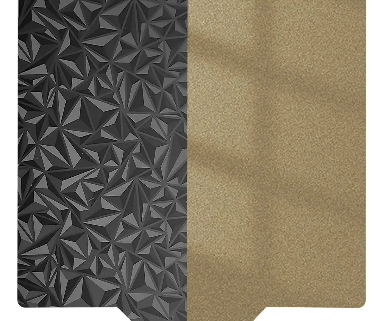 PEI-Bauplatte für Raise Pro 2, 332 x 340 mm, doppelseitig strukturiertes PEI + glattes PET, flexibles Federstahlblech, Heizbett – Detail 4