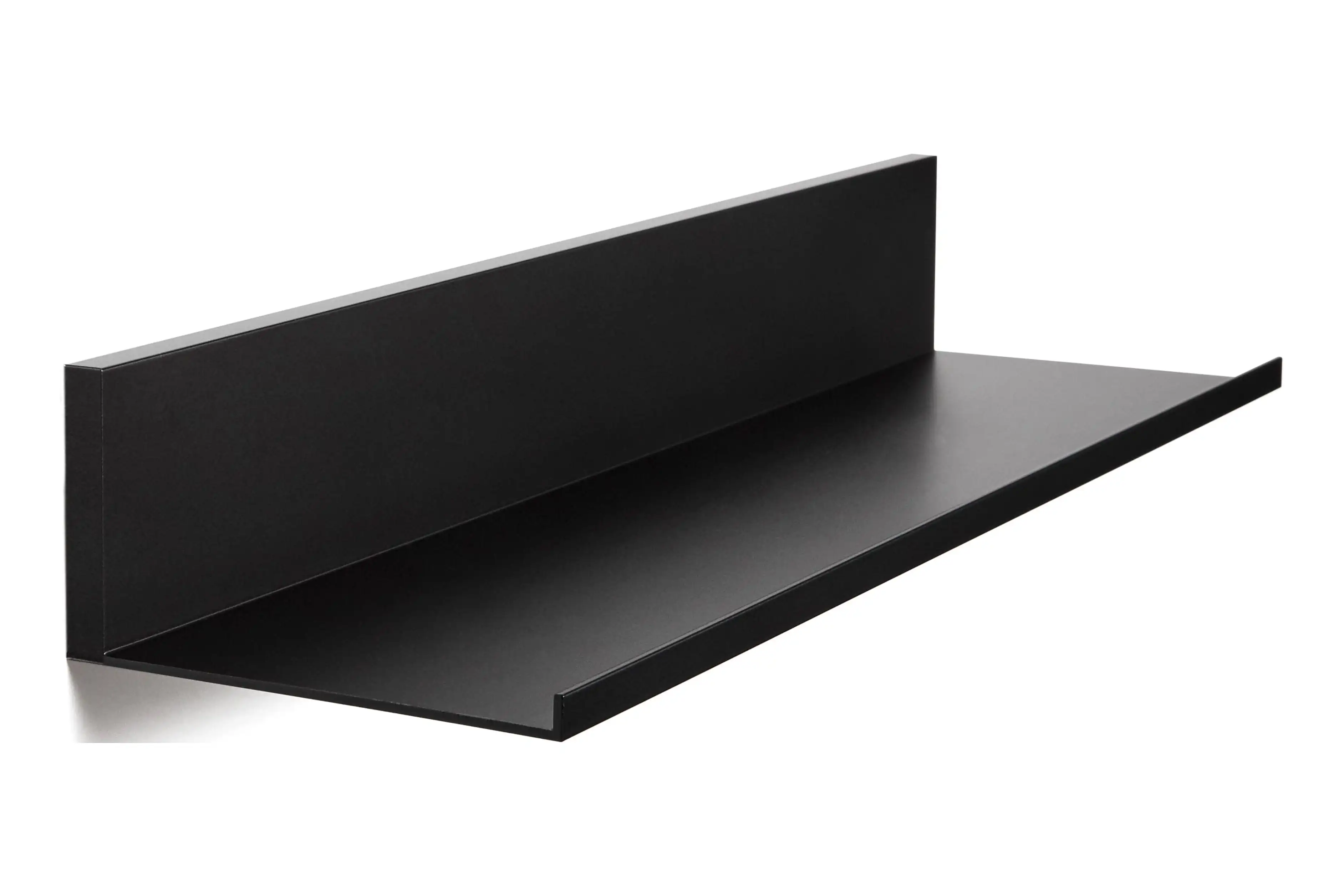 

Hangman No Stud Floating Shelf - 18" Black - Aluminum