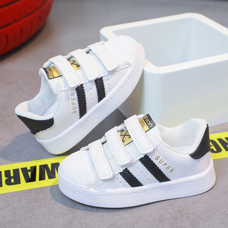 أحذية رياضية بيضاء للأطفال مانعة للإنزلاق ، أحذية...